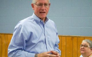 Congressman Michael Conaway fields questions during Breckenridge town-hall meeting