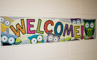 Meeting the teachers at East Elementary