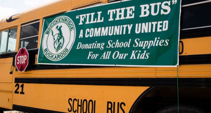 BISD ‘Fill the Bus’ continues as school start nears