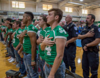BHS honors first responders at pep rally