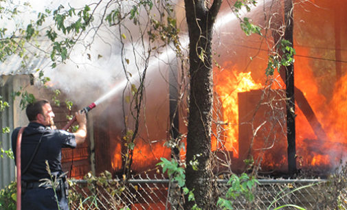 Emergency crews respond to house fire this afternoon