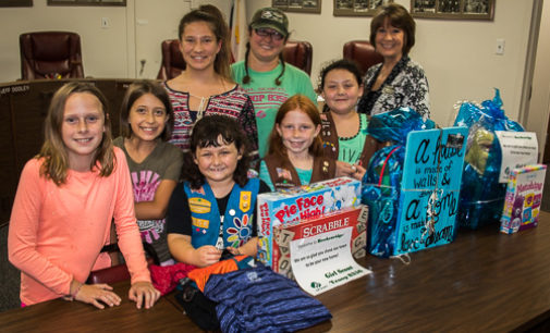 Local Girl Scouts learn hands-on about Hurricane Relief