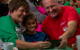 Students celebrate Grandparents Day at North Elementary