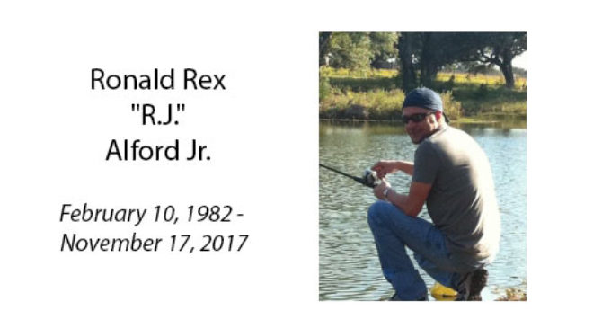 Ronald Rex ‘R.J.’ Alford Jr.