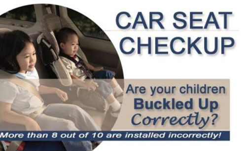 Car seat safety check slated for Thursday, Dec. 7