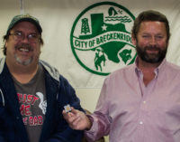 City employees receive service awards during Commission meeting