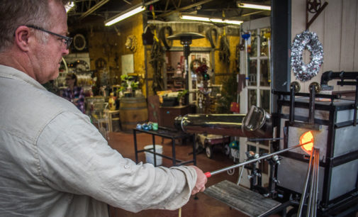 BHS grad returns home for glassblowing demonstration