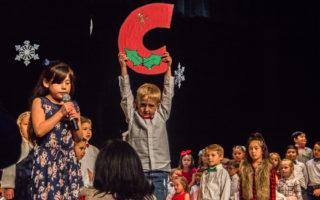 Kindergarten classes celebrate Christmas with ABC’s