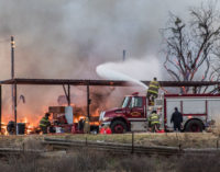 Fire destroys home on Hubbard Creek Lake