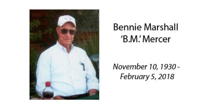 Bennie Marshall ‘B.M.’ Mercer