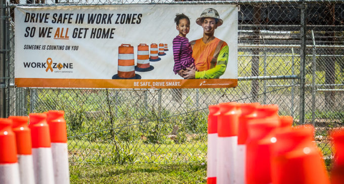Local TxDOT office display recognizes National Work Zone Awareness Week