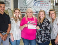 BHS student group makes donation to memorial scholarship