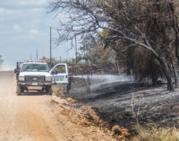 Firefighters get upper hand on wildfire