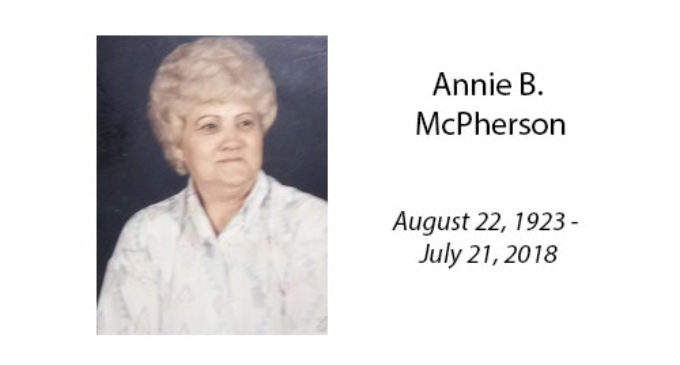 Annie B. McPherson