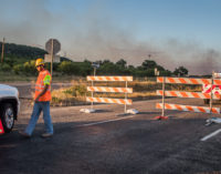 Fire shuts down U.S. Highway 180 between Breckenridge and Palo Pinto