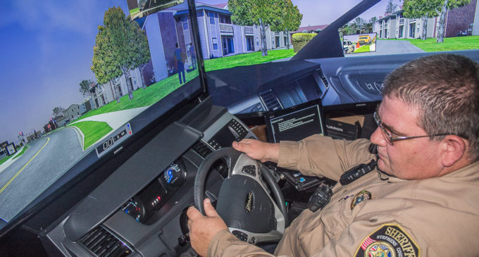 High-tech training gives Sheriff’s Office real-world driving challenges