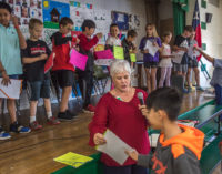 Fifth graders perform play in honor of Constitution Week