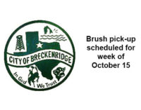 City to pick up brush, tree trimmings week of Oct. 15