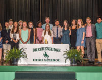 BHS inducts new honor society members