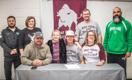 Braden Campbell signs letter of intent to attend West Texas A&M