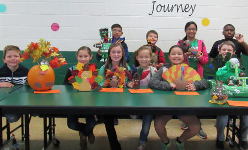 Local fourth graders design turkeys for school’s Thanksgiving dinner