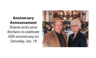 Sharon and Lance Kitchens to celebrate 50th anniversary