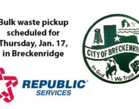 Bulk pickup scheduled for Thursday for Breckenridge residents