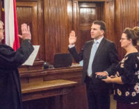 Michael Roach formally sworn in as County Judge