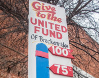 Breckenridge United Fund reaches 90 percent of its goal