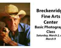 Fine Arts Center to offer basic photography class beginning Saturday, March 2