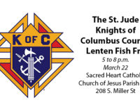 Local Knights of Columbus to host Lenten Fish Fry on March 22