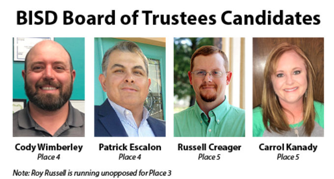 Saturday is Election Day for BISD Board of Trustees