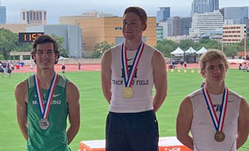 Campbell earns silver medal at state track meet