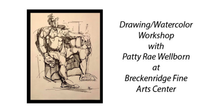 Patty Rae Wellborn to teach drawing/watercolor class on Friday, May 24