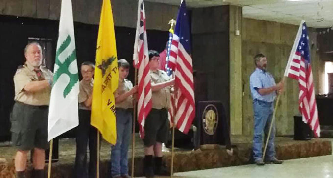 Elks Lodge hosts flag ceremony with local Boy Scouts, VFW Post