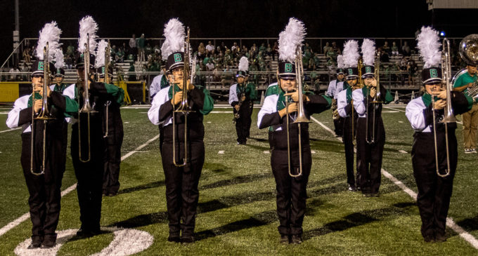 Buckaroo Band shows off new uniforms in Friday’s halftime show