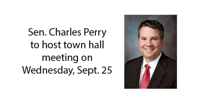 Sen. Charles Perry to host town hall meeting on Wednesday