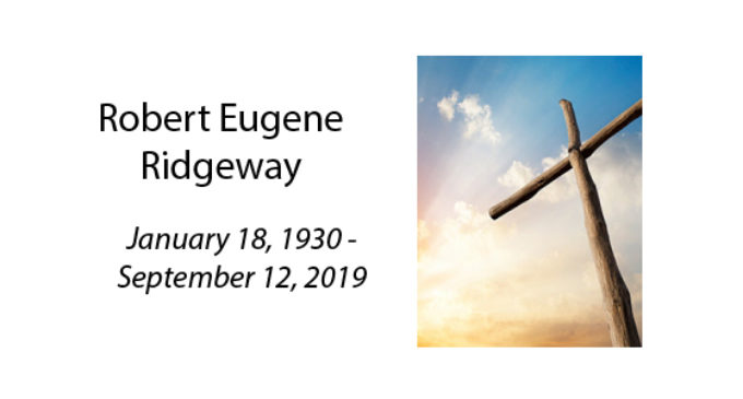Robert Eugene Ridgeway