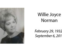 Willie Joyce Norman