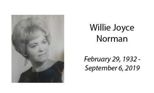Willie Joyce Norman