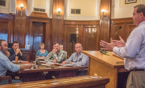 County Commissioners extend burn ban, postpone decision on new boiler for courthouse