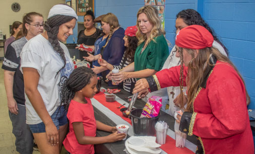 East Elementary hosts ice cream social on Talk Like a Pirate Day