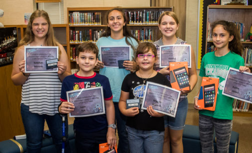 Breckenridge Library awards gift cards, tablets for summer reading