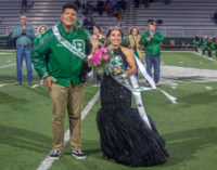 Cynthia Huerta and Rolando Gallegos named BHS Homecoming Queen and King