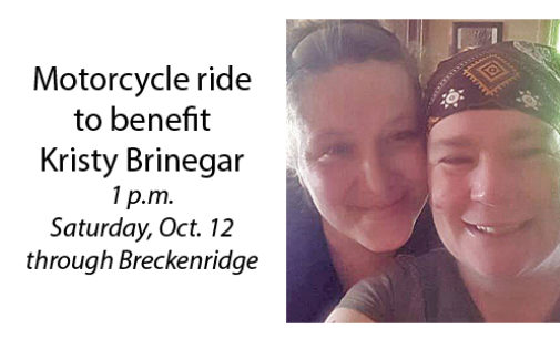 Motorcycle ride organized to fulfill last wish of Kristy Smith Brinegar