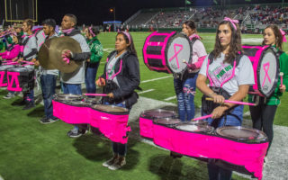 Breckenridge sports pink at Jim Ned game for Breast Cancer Awareness