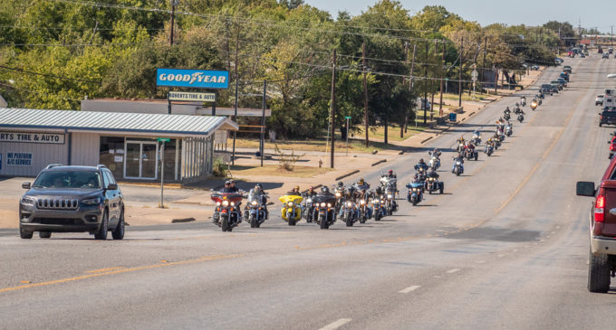 Motorcyclists participate in memorial ride for Kristy