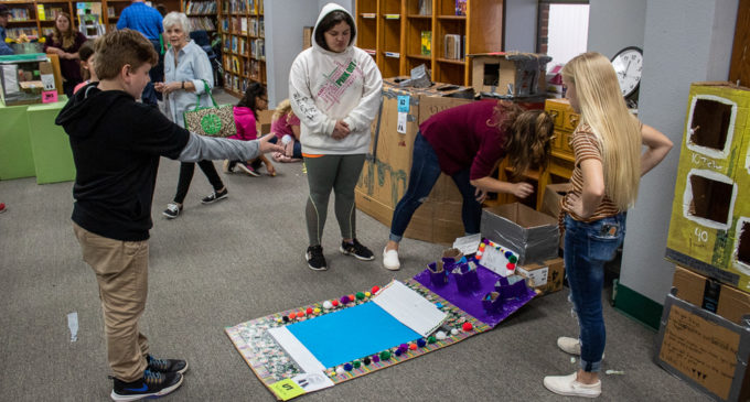 South Elementary Library turns into arcade as part of MakerSpace project