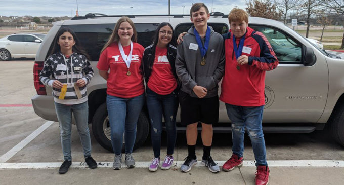 Breckenridge students earn medals at engineering contest