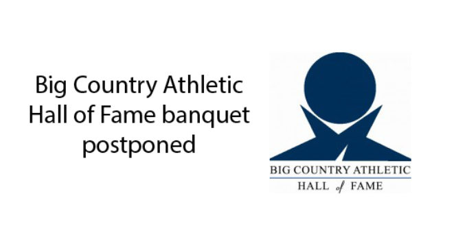 Big Country Athletic Hall of Fame banquet rescheduled for August